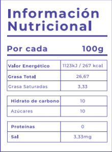 Información Nutricional